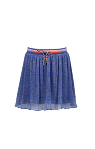 SUMMER SALE NONO Girls Blue Shimmer Skirt  LAST ONE AGE 13/14
