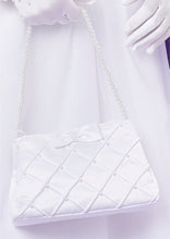 Load image into Gallery viewer, Peridot Girls White Communion Bag:- Natasha
