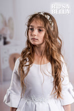 Load image into Gallery viewer, SALE COMMUNION DRESS Rosa Bella By Sweetie Pie Girls White Communion Dress:- RB628 AGE 8
