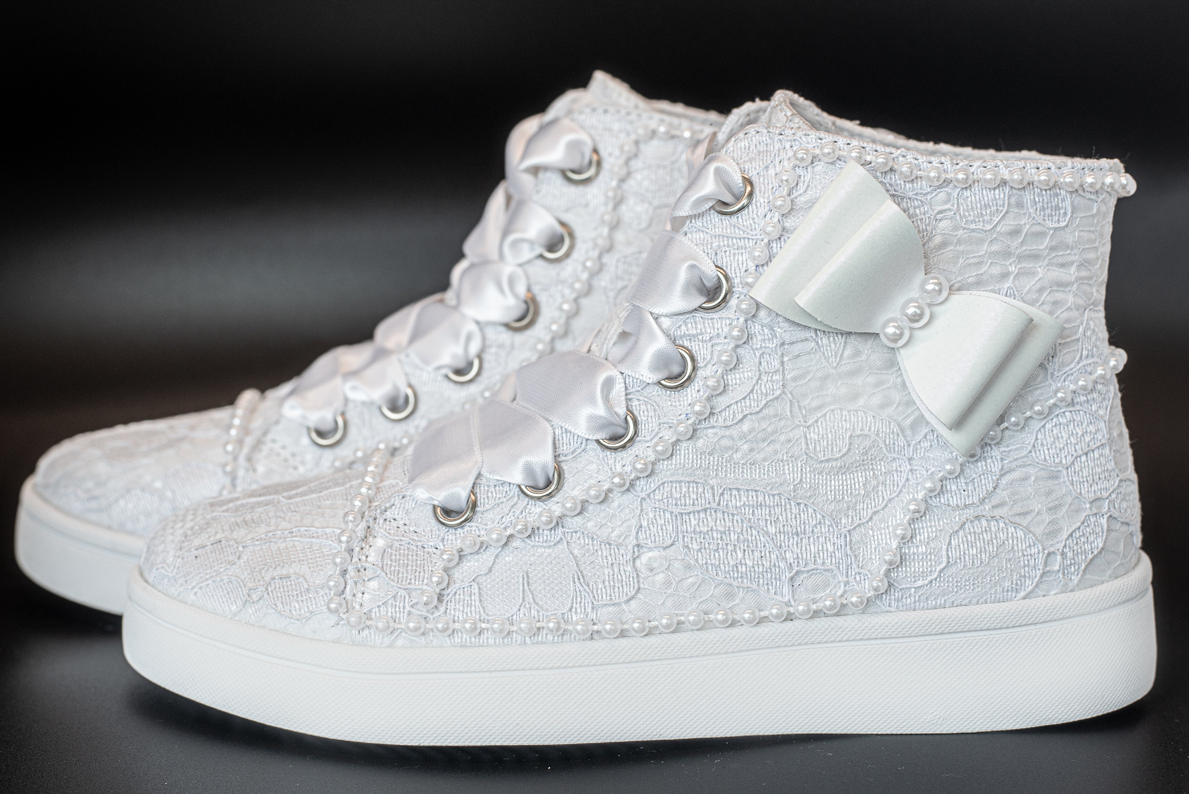 Sweeties By Sweetie Pie Girls White Sneaker Shoes:- Raya Flats