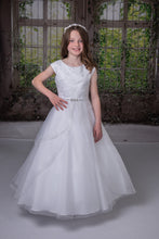 Load image into Gallery viewer, SALE COMMUNION DRESS Sweetie Pie Girls White Communion Dress:- 4043 Age 7, 8, 9 &amp; 11
