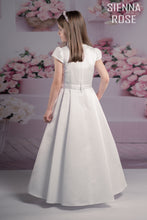 Load image into Gallery viewer, Sienna Rose By Sweetie Pie Girls White Communion Dress:- SR708

