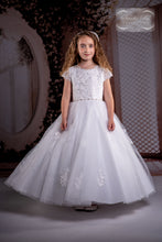 Load image into Gallery viewer, Sweetie Pie Girls White Communion Dress:- 4088
