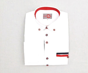 SALE One Varones Boys Shirt - White Sport:-10-06089 01