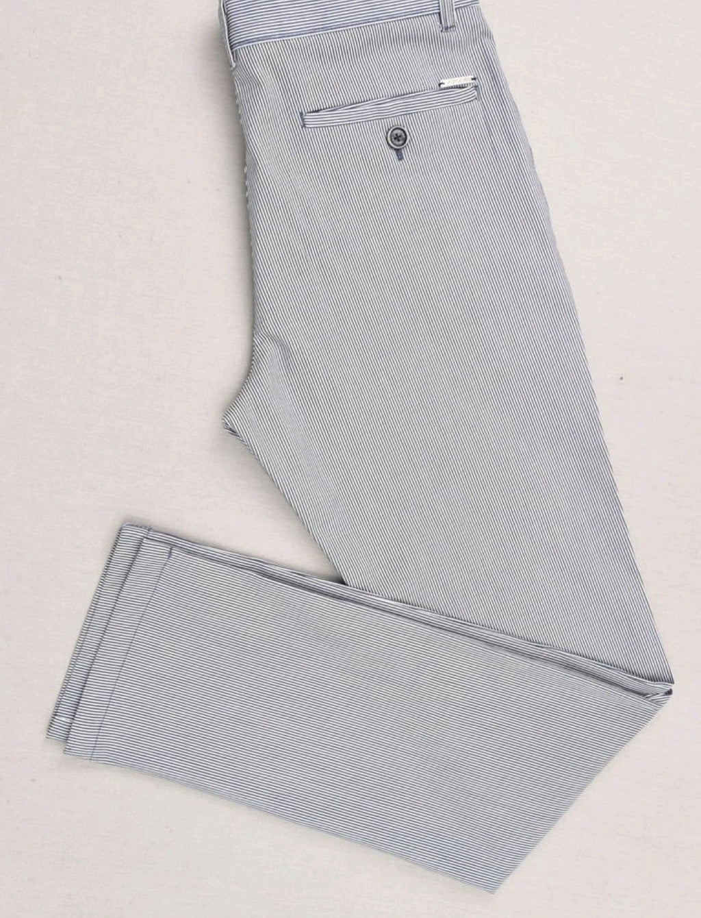 SALE One Varones Boys Trousers - Navy & White Stripe:-10-05044 78