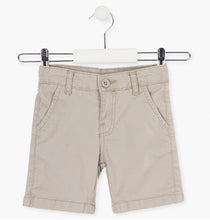 Load image into Gallery viewer, SUMMER SALE Losan Boys Cotton Blend Shorts:- Stone AGE 4 &amp; 14
