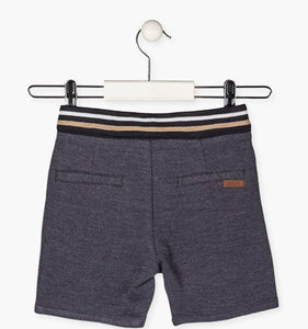 SUMMER SALE Losan Boys Striped rib-knit waist shorts. LAST ONE AGE 7