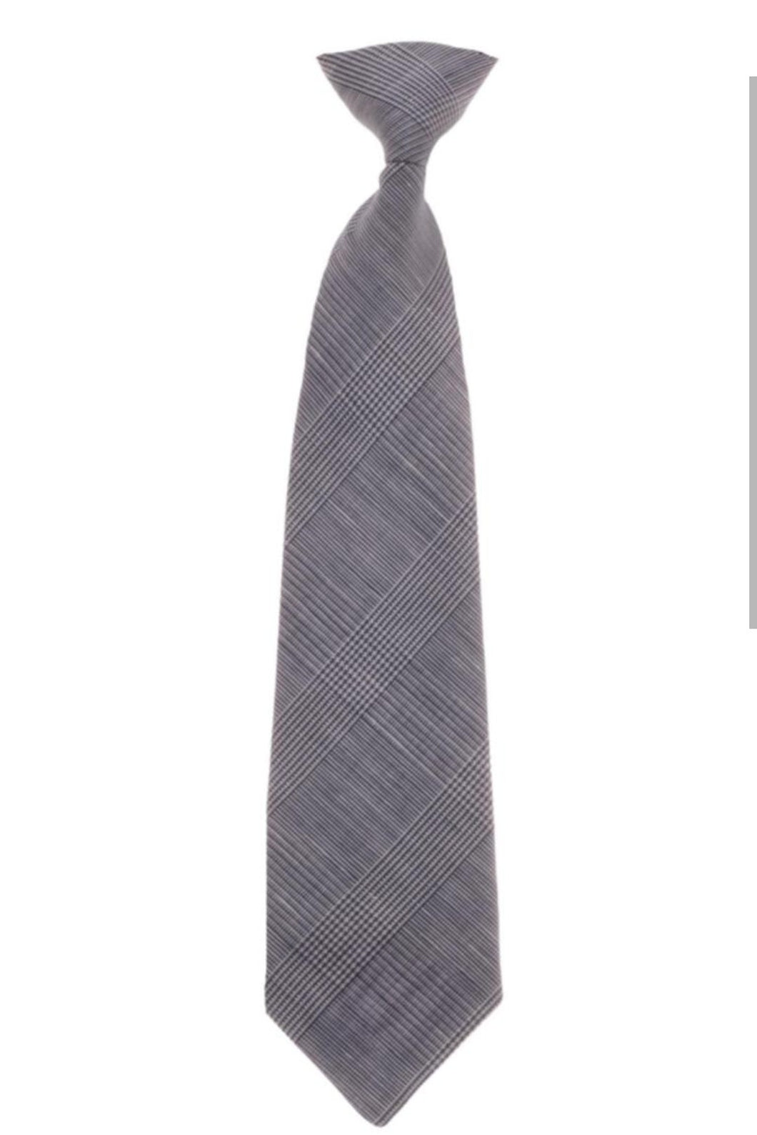 SALE One Varone Grey Check Tie