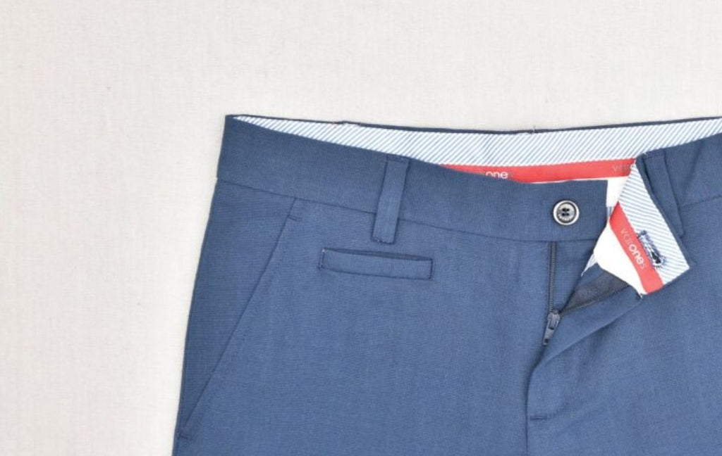 SALE One Varones Boys Petrol Blue Trousers