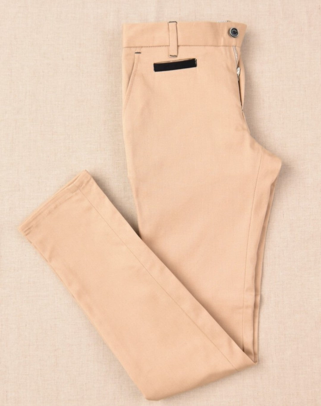 One Varones Boys Chino Trousers - Tan:- 10-05042 05