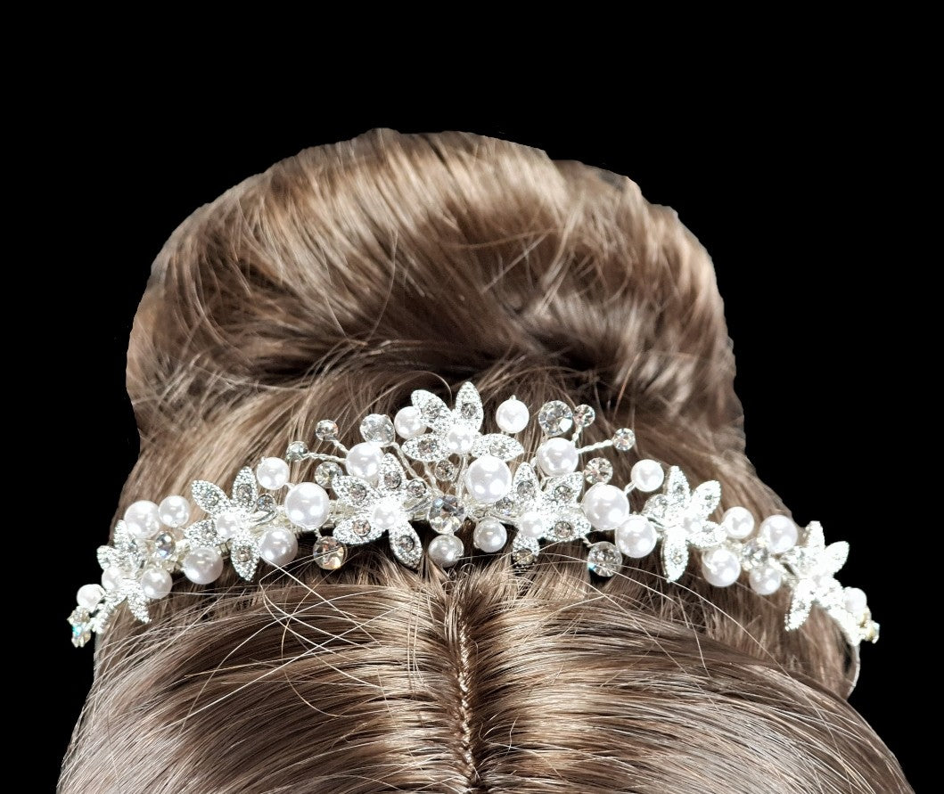 Little People Girls Pearl Tiara:- 4912