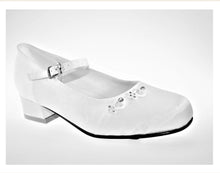 Load image into Gallery viewer, Celebrations Girls White Communion Shoes:- Christine Heel
