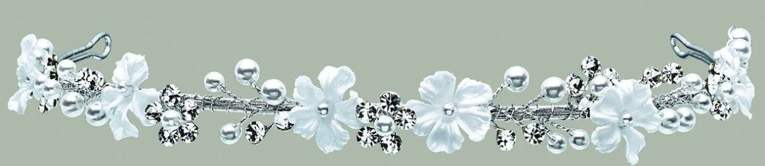 Emmerling Tiara Girls Ivory Hair Accessory:- 77536