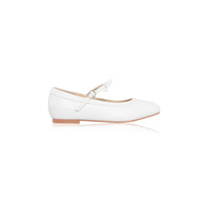 Load image into Gallery viewer, Perfect Bridal White Communion Shoes:- Sophie Pump
