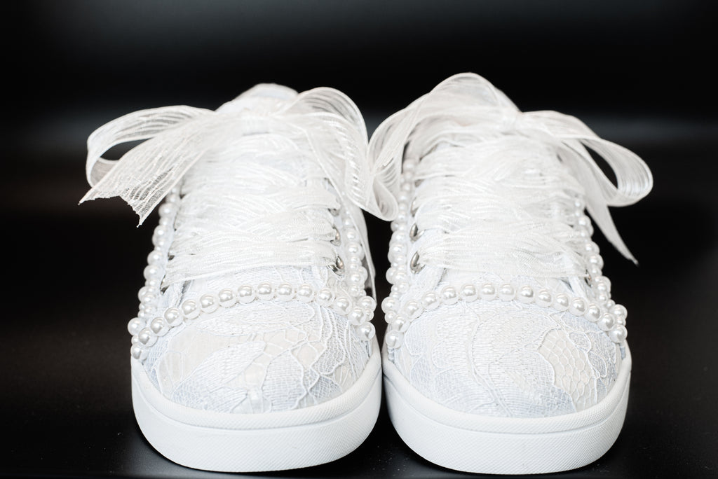 Sweeties By Sweetie Pie Girls White Sneaker Shoes:- Tiana Flats