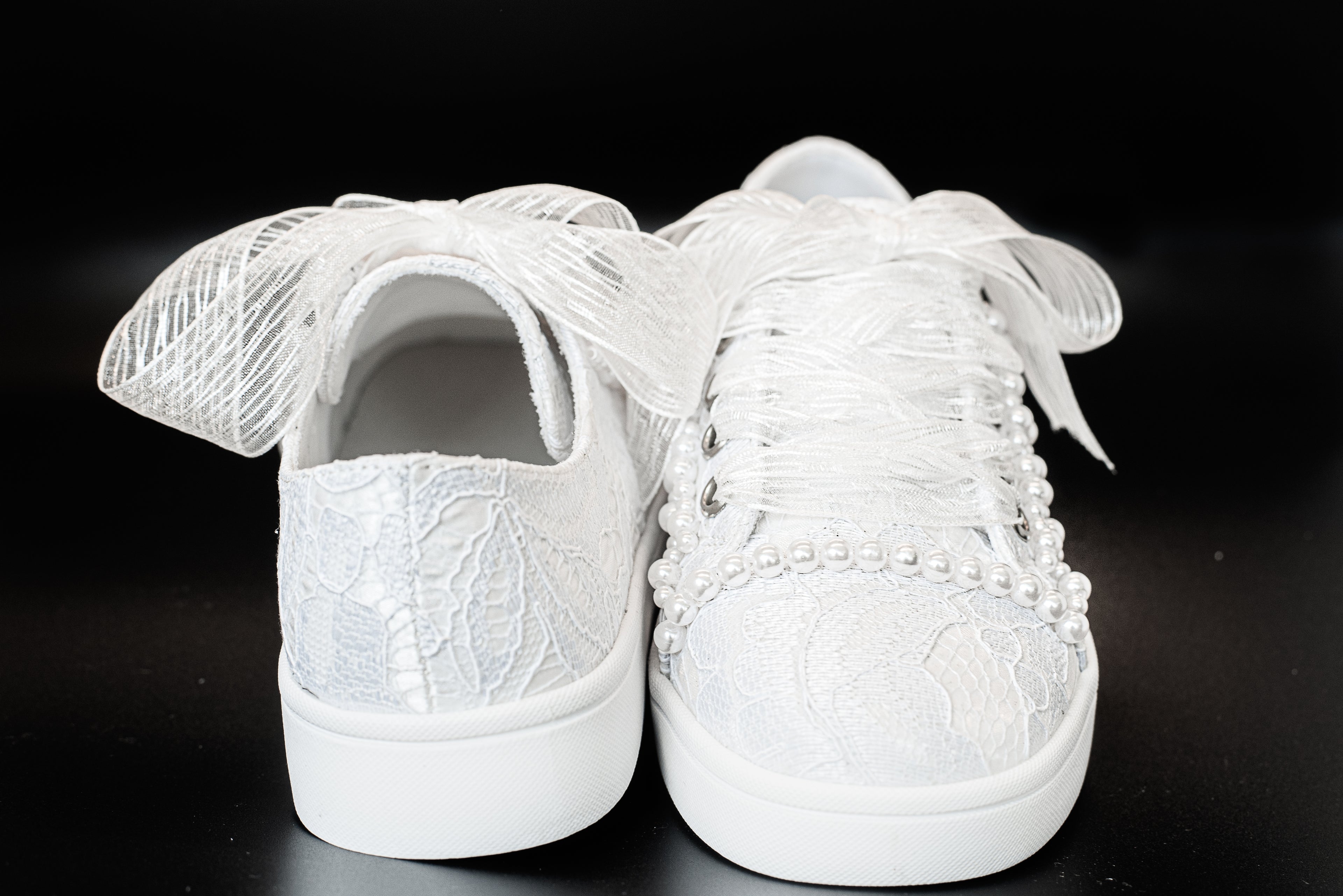 Sweeties By Sweetie Pie Girls White Sneaker Shoes:- Tiana Flats