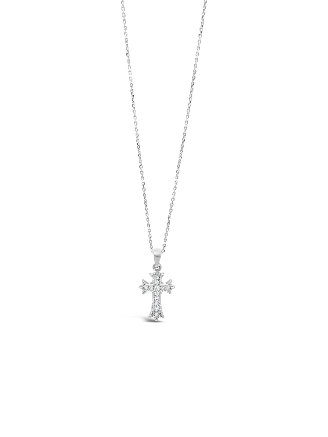 Absolute Jewellery Diamante Cross Necklace HCC100