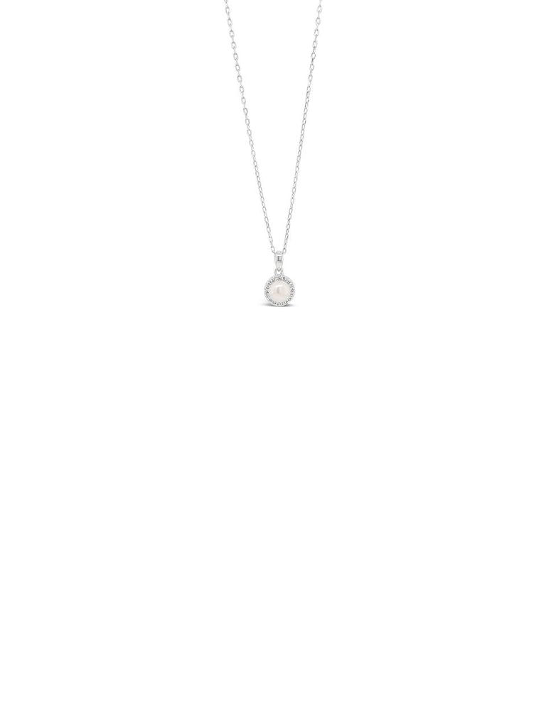 Absolute Jewellery Pearl & Diamante Necklace HCP223