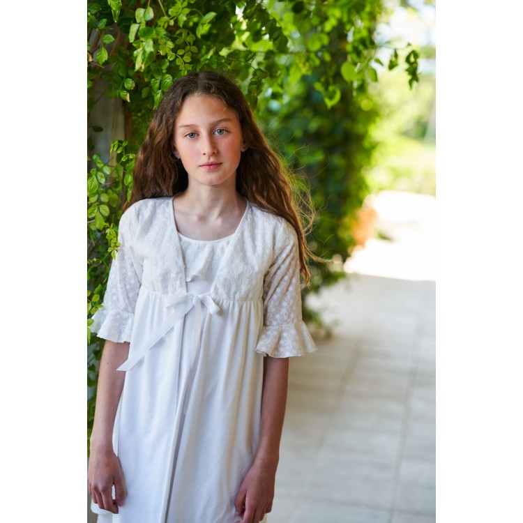 Girls Ceremony Dressing Gown:- 5901