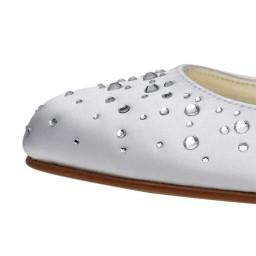 SALE COMMUNION SHOES Rainbow Club 'Cherry' Sparkly Bar Style Girls Communion Shoes Heel