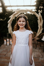Load image into Gallery viewer, SALE COMMUNION DRESS Emmerling Girls White Communion Dress:- Gisa Age 8 &amp; 10
