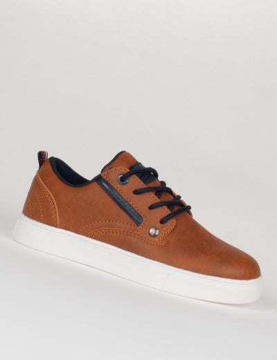 Tommy Bowe Donelly Boys Shoes:- Camel