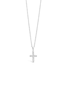 Absolute Jewellery Diamante Cross Necklace HCC112