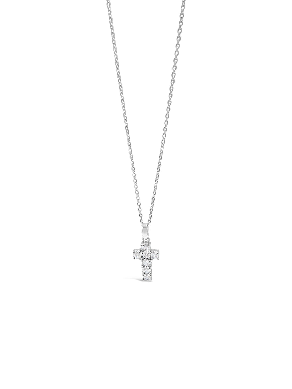 Absolute Jewellery Diamante Cross Necklace HCC111
