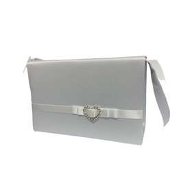 Little People Girls White Communion Bag:- 6025
