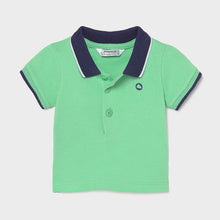 Load image into Gallery viewer, SUMMER SALE Mayoral Boys Mint Polo Tee LAST ONE 4-6MTHS
