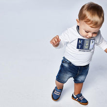 Load image into Gallery viewer, SUMMER SALE MAYORAL BOYS SOFT DENIM SHORTS  Age 6mths, 9mths &amp; 12mths
