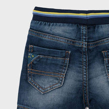 Load image into Gallery viewer, SUMMER SALE MAYORAL BOYS SOFT DENIM SHORTS  Age 6mths, 9mths &amp; 12mths
