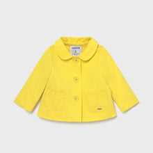 Load image into Gallery viewer, SUMMER SALE Mayoral Girls Yellow Coat LAST ONE 6MTHS
