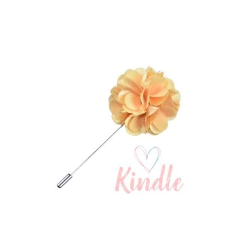 Boys Flower Lapel Pin:- Daffodil