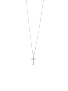 Absolute Jewellery Diamante Cross Necklace HCC104